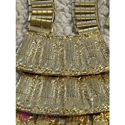 専用出品 TRIFARI トリファリ イヤリング ピアス ゴールド アンティーク 【R1146696620】(41360円)