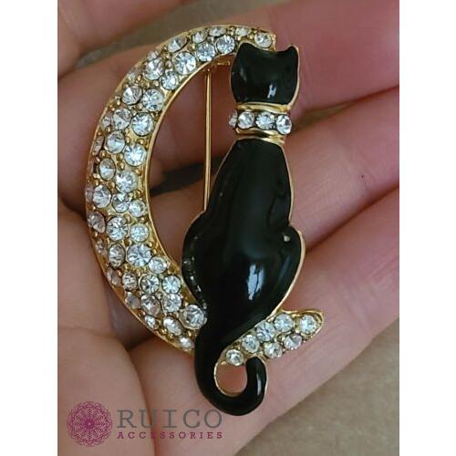 TRIFARI トリファリ ブローチ ラインストーン アンティーク TRIFARI トリファリ ブローチ ビンテージ