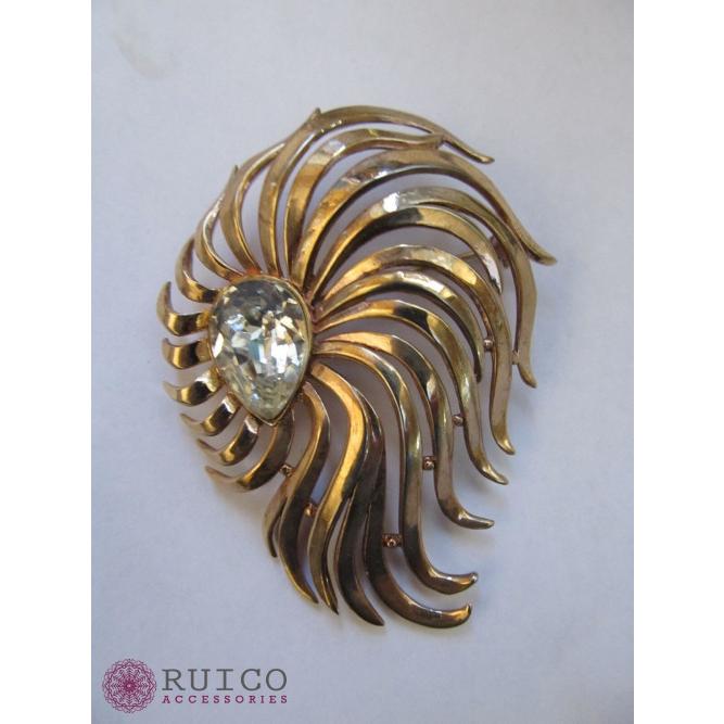 TRIFARI トリファリ イヤリング ピアス ゴールド アンティーク TRIFARI トリファリ イヤリング ピアス ビンテージ