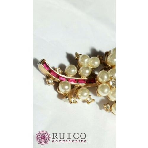 ［即日発送］ TRIFARI トリファリ ブローチ ラインストーン アンティーク 【S2836648428】(16744円)