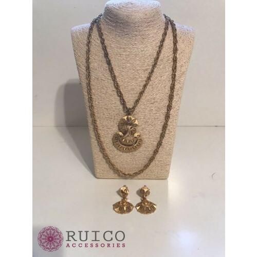 TRIFARI トリファリ ネックレス ゴールド アンティーク