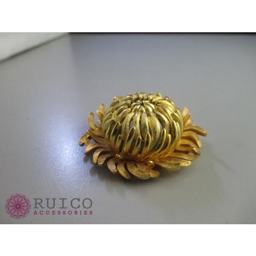 Trifari トリファリ ブローチ フラワー フラワー 花 Ruico ブローチ アンティーク Koxpaz フラワー ヤフー店 Accessories