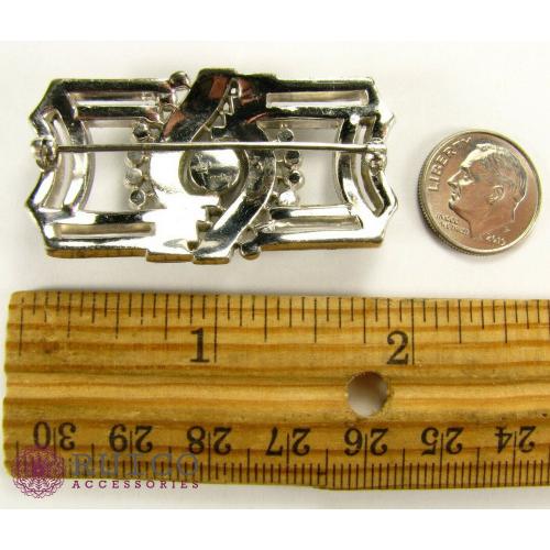 TRIFARI トリファリ ブローチ ラインストーン アンティーク TRIFARI トリファリ ブローチ ビンテージ