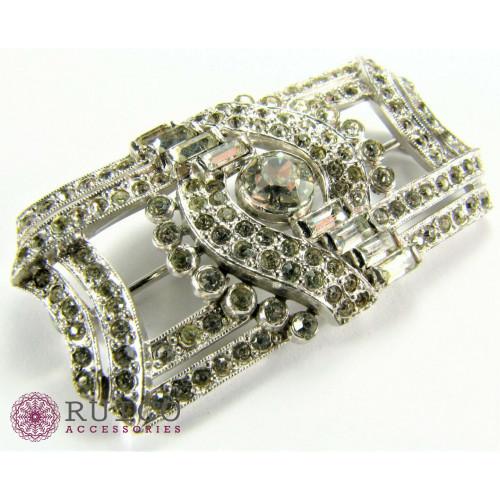 TRIFARI トリファリ ブローチ ラインストーン アンティーク TRIFARI トリファリ ブローチ ビンテージ