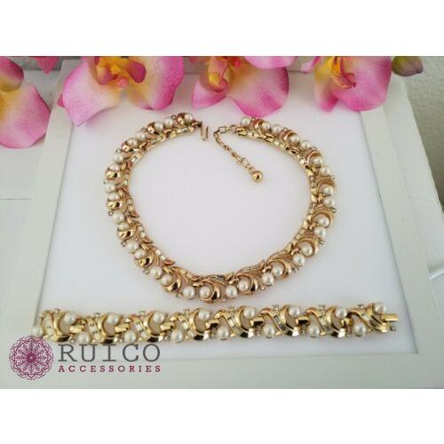 TRIFARI トリファリ ネックレス ゴールド アンティーク TRIFARI トリファリ ネックレス ビンテージ