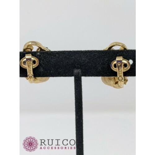 TRIFARI トリファリ イヤリング ピアス ゴールド アンティーク TRIFARI トリファリ イヤリング ピアス ビンテージ