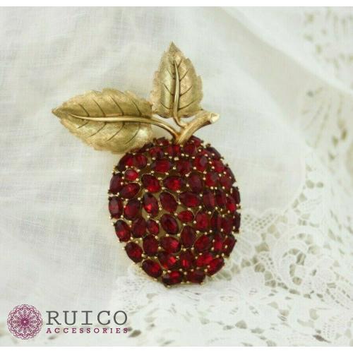 TRIFARI トリファリ ブローチ ラインストーン アンティーク