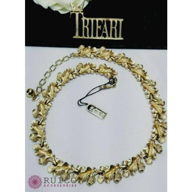 TRIFARI トリファリ ネックレス ゴールド アンティーク