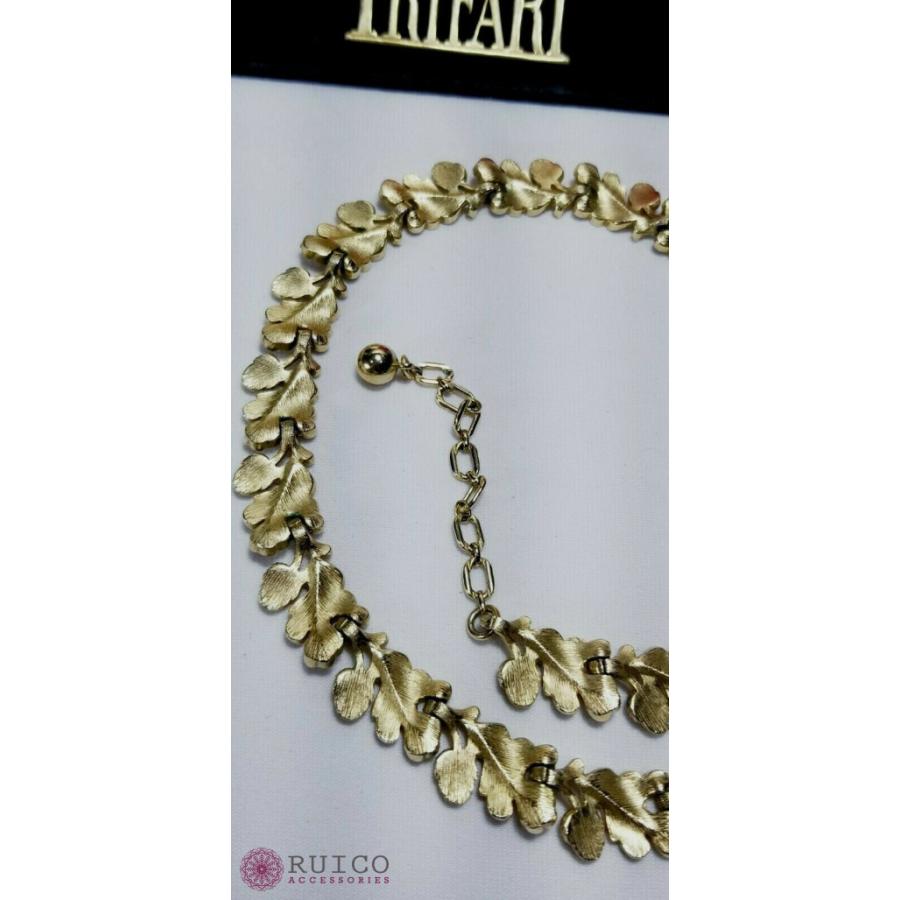 【訳あり・新品】 TRIFARI トリファリ ネックレス ゴールド アンティーク 【W3018897545】(17820円)