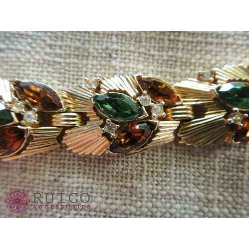 【2026年1月8日以降の発送予定】 TRIFARI トリファリ ブローチ ラインストーン アンティーク 【3218451616】(18998円)