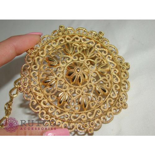 TRIFARI トリファリ ネックレス ゴールド アンティーク