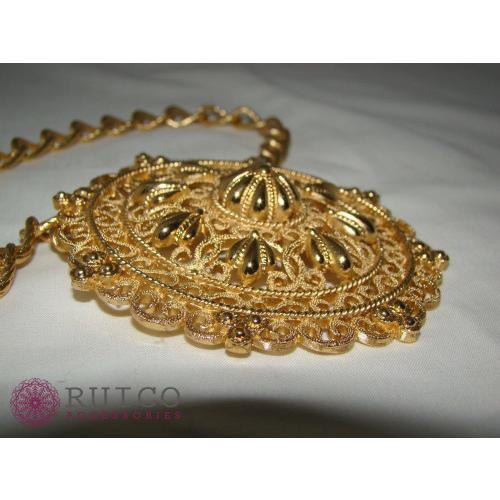 TRIFARI トリファリ ネックレス ゴールド アンティーク TRIFARI トリファリ ネックレス ビンテージ