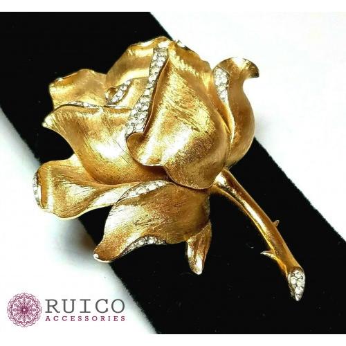 TRIFARI トリファリ ブローチ ラインストーン アンティーク(26840円)