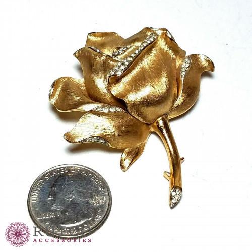 【新登場】 TRIFARI トリファリ ブローチ ラインストーン アンティーク 【F7441296997】(26840円)