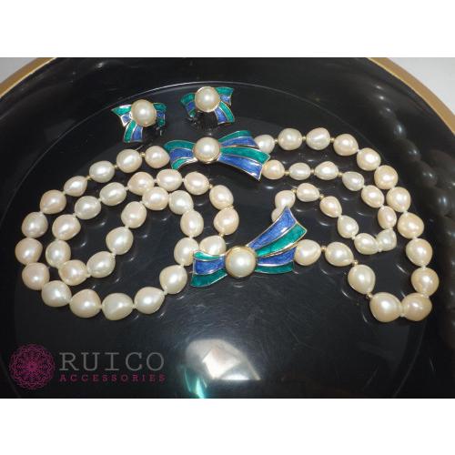 公式 グッズ TRIFARI トリファリ ネックレス エナメル アンティーク 【2893850840】(17082円)