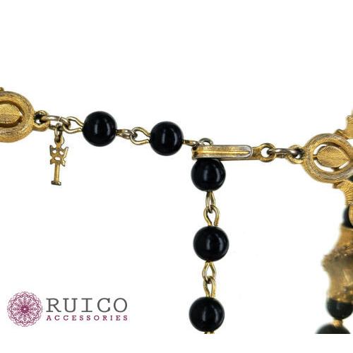 TRIFARI トリファリ ネックレス ゴールド アンティーク TRIFARI トリファリ ネックレス ビンテージ