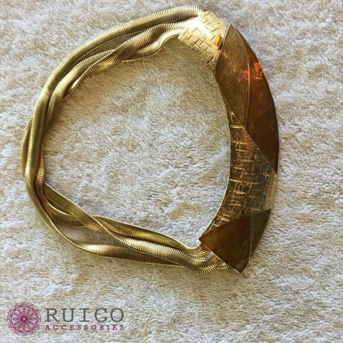 TRIFARI トリファリ ネックレス ゴールド アンティーク TRIFARI トリファリ ネックレス ビンテージ