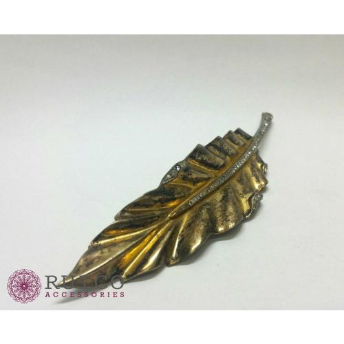 【美品】 TRIFARI トリファリ ブローチ リーフ 葉 アンティーク 【3218425127】(18998円)