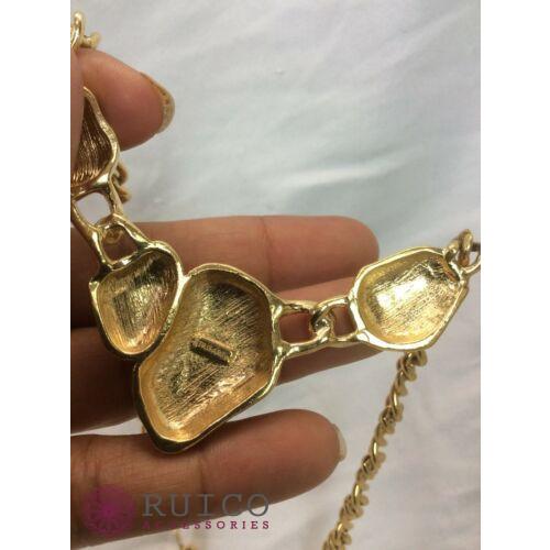 TRIFARI トリファリ ネックレス エナメル アンティーク TRIFARI トリファリ ネックレス ビンテージ