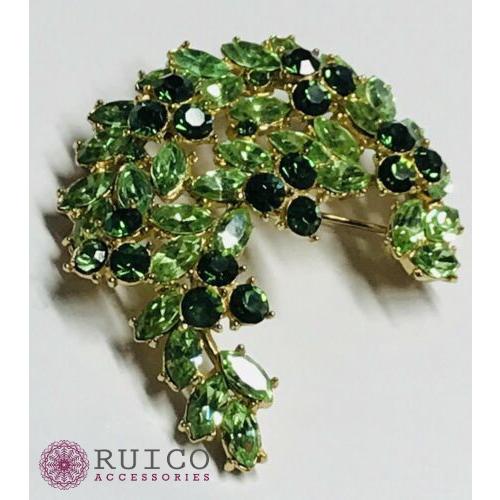 TRIFARI トリファリ ブローチ ラインストーン アンティーク TRIFARI トリファリ ブローチ ビンテージ