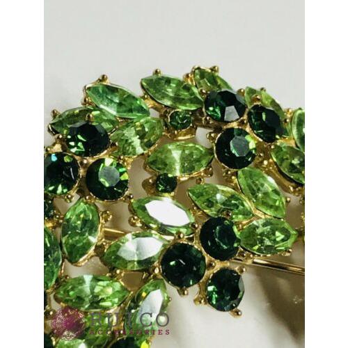 TRIFARI トリファリ ブローチ ラインストーン アンティーク TRIFARI トリファリ ブローチ ビンテージ