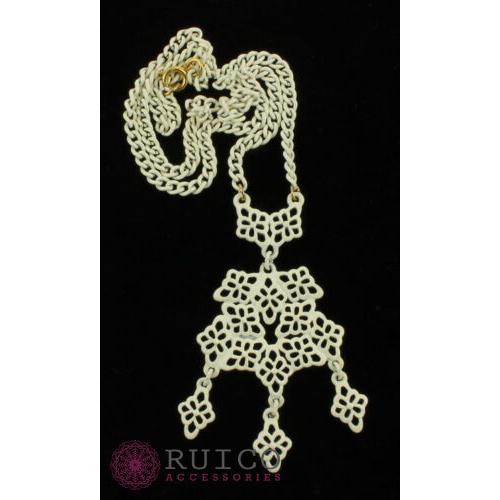 TRIFARI トリファリ ネックレス エナメル アンティーク