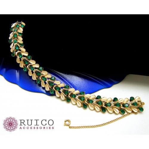 TRIFARI トリファリ ブレスレット ゴールド アンティーク TRIFARI トリファリ ブレスレット ビンテージ