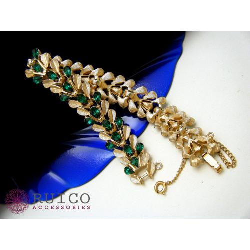 TRIFARI トリファリ ブレスレット ゴールド アンティーク TRIFARI トリファリ ブレスレット ビンテージ