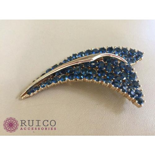 TRIFARI トリファリ ブローチ ラインストーン アンティーク TRIFARI トリファリ ブローチ ビンテージ