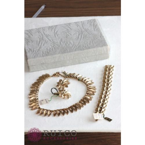 TRIFARI トリファリ ブレスレット ゴールド アンティーク TRIFARI トリファリ ブレスレット ビンテージ