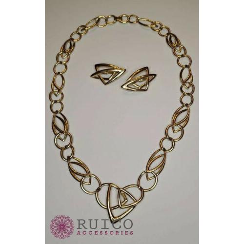 TRIFARI トリファリ イヤリング ピアス ゴールド アンティーク