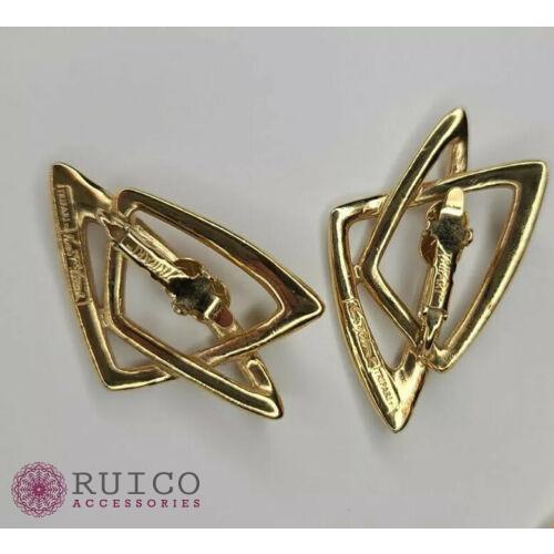 TRIFARI トリファリ イヤリング ピアス ゴールド アンティーク TRIFARI トリファリ イヤリング ピアス ビンテージ