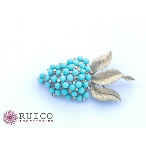 TRIFARI トリファリ ブローチ ラインストーン アンティーク TRIFARI トリファリ ブローチ ビンテージ