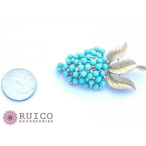 TRIFARI トリファリ ブローチ ラインストーン アンティーク TRIFARI トリファリ ブローチ ビンテージ