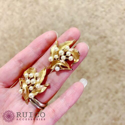 TRIFARI トリファリ ブローチ リーフ 葉 アンティーク TRIFARI トリファリ ブローチ ビンテージ