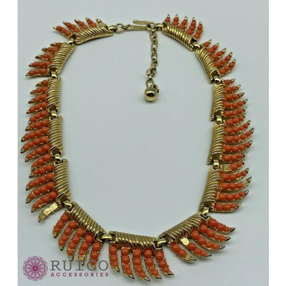 TRIFARI トリファリ ネックレス ゴールド アンティーク TRIFARI トリファリ ネックレス ビンテージ