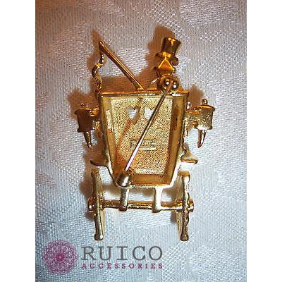 TRIFARI トリファリ ブローチ ラインストーン アンティーク TRIFARI トリファリ ブローチ ビンテージ