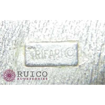 TRIFARI トリファリ ネックレス シルバー アンティーク TRIFARI トリファリ ネックレス ビンテージ