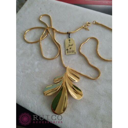 TRIFARI トリファリ ネックレス エナメル アンティーク