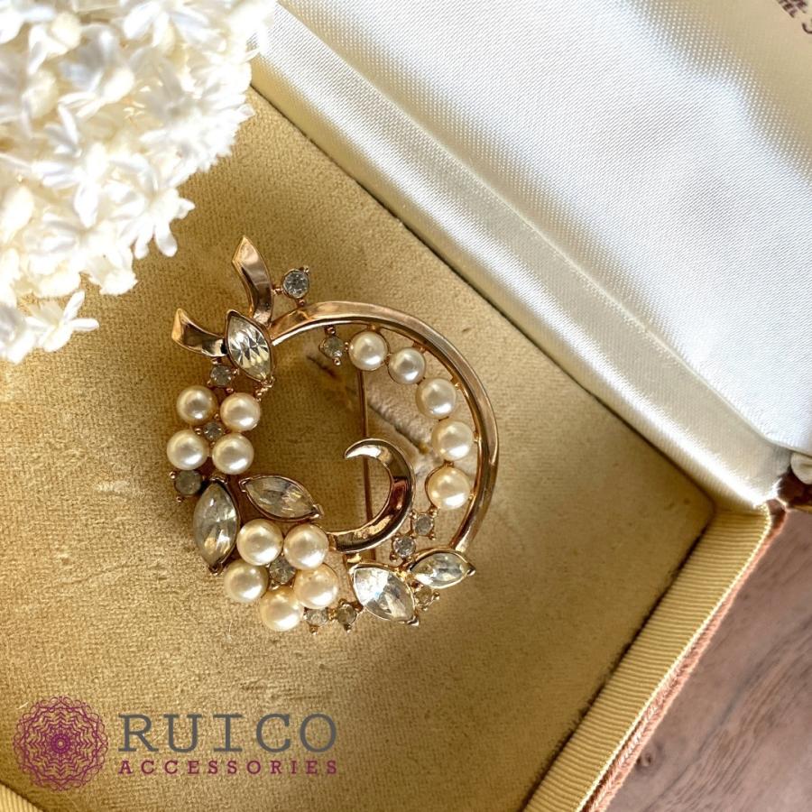 TRIFARI トリファリ ブローチ ゴールド パール ラインストーン アルフレッド フィリップ 1952 ヴィンテージ :T00573:RUICO ACCESSORIES ヤフー店 - 通販 - Yahoo!ショッピング TRIFARI トリファリ ブローチ ゴールド パール ラインストーン アルフレッド フィリップ 1952 ヴィンテージ :T00573:RUICO ACCESSORIES ヤフー店 - 通販 - Yahoo!ショッピング