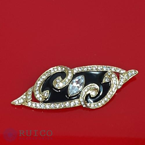 TRIFARI トリファリ ブローチ ラインストーン アンティーク TRIFARI トリファリ ブローチ ビンテージ