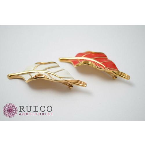 新春セール TRIFARI トリファリ ブローチ リーフ 葉 アンティーク 【V2936720747】(17336円)