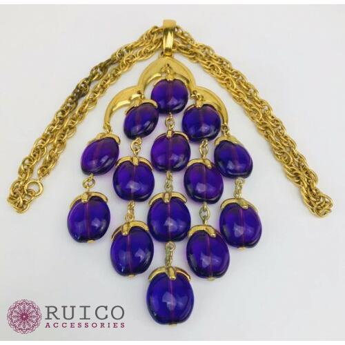 TRIFARI トリファリ ネックレス ゴールド アンティーク TRIFARI トリファリ ネックレス ビンテージ