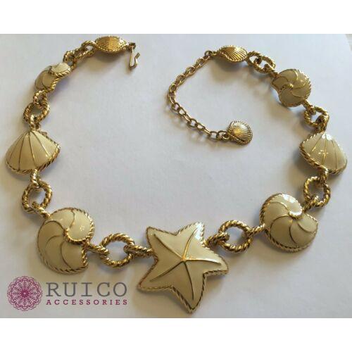 TRIFARI トリファリ ネックレス エナメル アンティーク