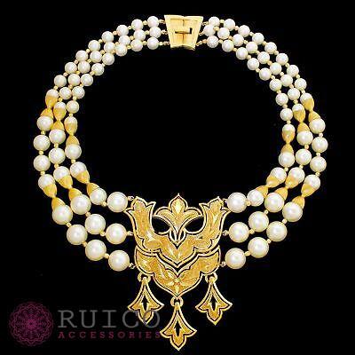 TRIFARI トリファリ ネックレス ゴールド アンティーク