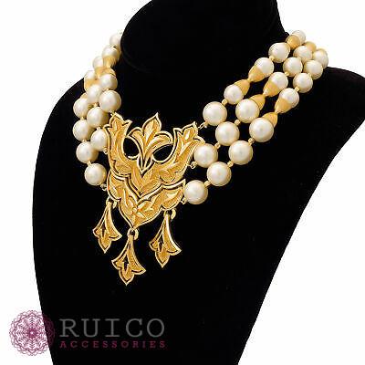 TRIFARI トリファリ ネックレス ゴールド アンティーク TRIFARI トリファリ ネックレス ビンテージ