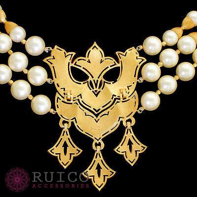 TRIFARI トリファリ ネックレス ゴールド アンティーク TRIFARI トリファリ ネックレス ビンテージ