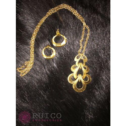 TRIFARI トリファリ ネックレス ゴールド アンティーク TRIFARI トリファリ ネックレス ビンテージ