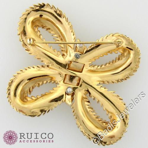 TRIFARI トリファリ ブローチ 蝶 アンティーク TRIFARI トリファリ ブローチ ビンテージ