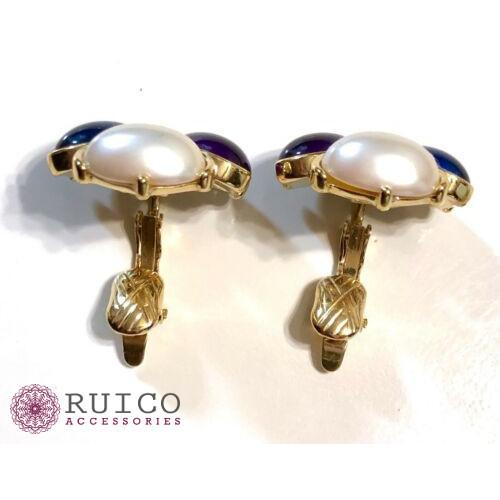 TRIFARI トリファリ イヤリング ピアス ゴールド アンティーク TRIFARI トリファリ イヤリング ピアス ビンテージ